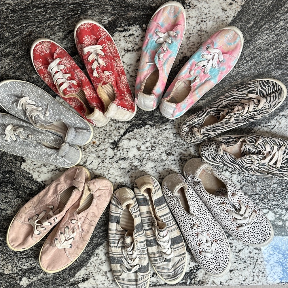 Stylish Patterned Sneakers Collection